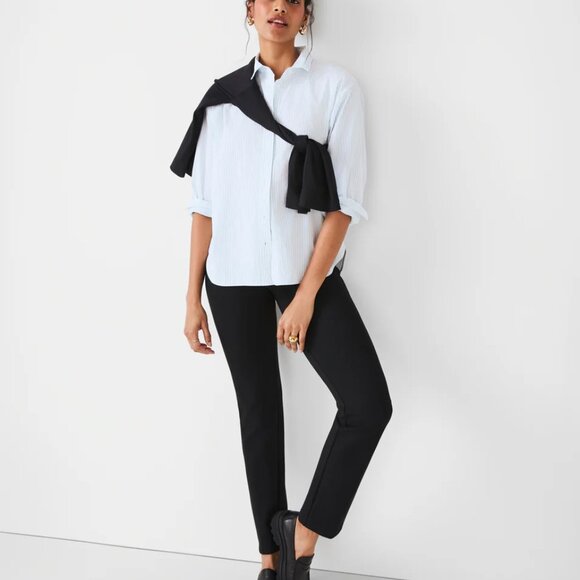 Spanx Perfect Fit Ponte Slim Straight Pant S - Picture 7 of 7